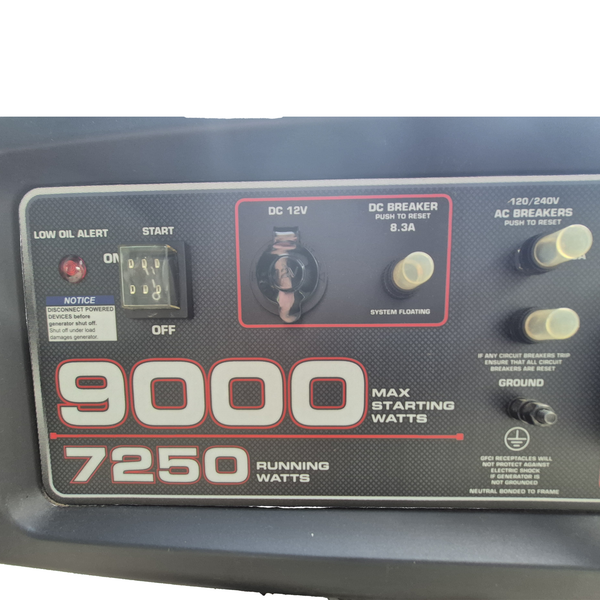 Portable Generator (1 WEEK RENTAL) PREDATOR 9000 Watt Gas  Harvest Helper