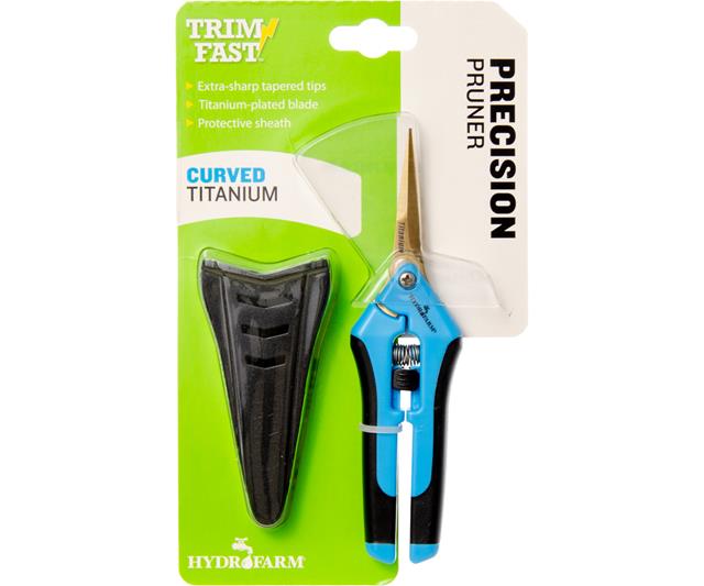 HYDROFARM Curved (Titanium) Precision Pruner