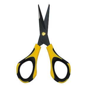 Cutter Bee Bonsai Scissors - Fluorine Coated - Yellow & Black Handle