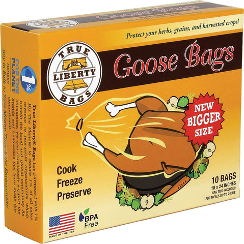 TRUE LIBERTY 4 Gallon Bags (Goose Bags) 10 pack
